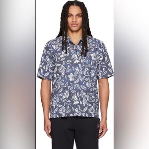 C.P. Company Short‎ Sleeve Floral Stamp Shirt Size Medium